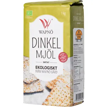 Dinkelmjöl Siktat Eko 1kg Wapnö.