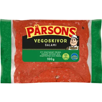 Vegoskivor Salami 100g Pärsons.