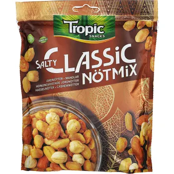 Nötmix Salty Classic 200g Tropic Snacks.