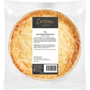 Paj med Västerbottensost® 1,6kg Carolines kök.