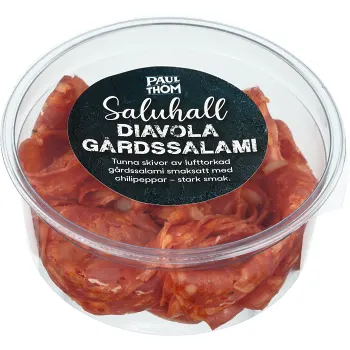 Diavolaårdssalami Saluhall 80g PAUL och THOM.