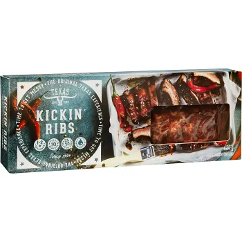 Ribs Kickin 420g Texas Longhorn.