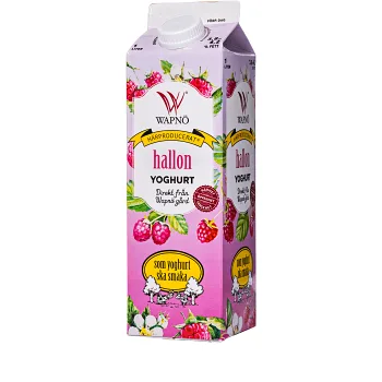 Yoghurt Hallon 1l Wapnö.