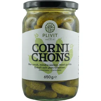Cornichons 650g Plivit Trade.