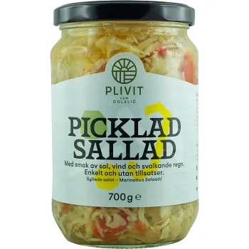 Picklad Sallad 650g Plivit Trade.