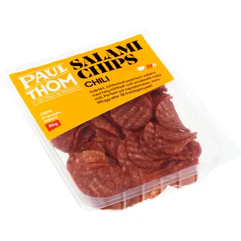 Salamichips Chili 80g PAUL och THOM.