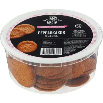 Pepparkakor Burk Glutenfri 250g Hans&amp;Greta.