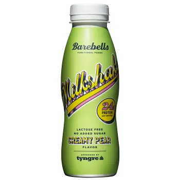 Proteinmilkshake Creamy Pear 330ml Barebells.