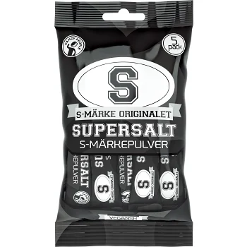 Supersalt Pulver 45g 5-p Candypeople.
