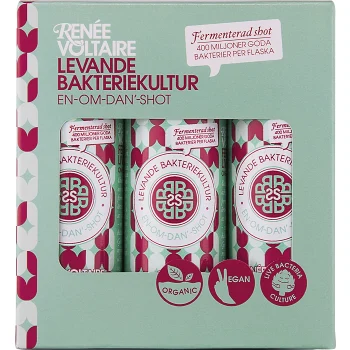 Levande Bakteriekultur Shot 6-pack 480ml Renée Voltaire.