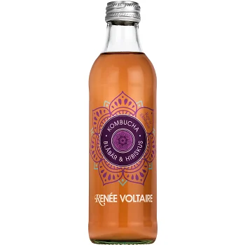 Kombucha Blåbär &amp; Hibiskus 275ml Renée Voltaire.