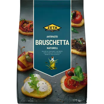 Bruschetta Naturell 175g Zeta.