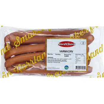 Varmkorv 400g Nordchark.