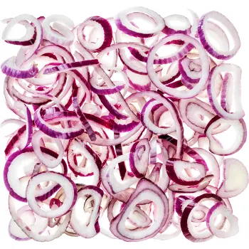 Röd lök Skivad 1kg Bama Fresh Cuts.