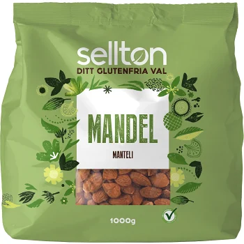 Mandlar 1kg Sellton.