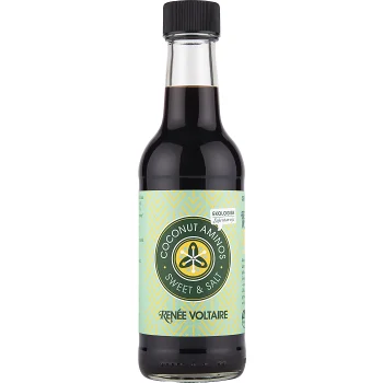 Coconut Aminos Sweet &amp; Salt 250ml Renée Voltaire.