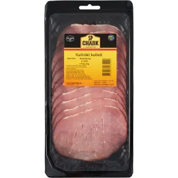 Kallrökt kotlett 90g SP Chark.
