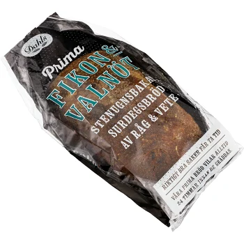 Surdegsbröd Fikon &amp; Valnöt 600g Dahls Bageri.