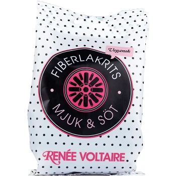 Fiberlakrits Mjuk &amp; Söt 160g Renée Voltaire.