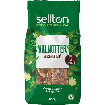 Valnötter 300g Sellton.