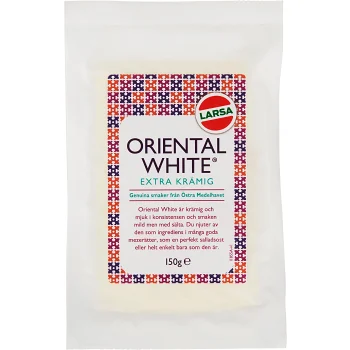 Salladsost Oriental White 150g Larsa Foods.