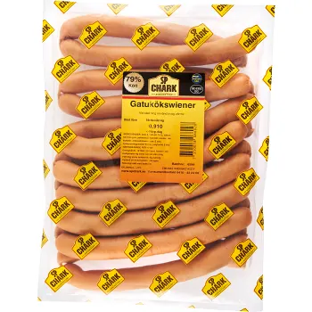 Gatukökswiener 910g SP Chark.