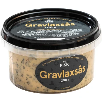 Gravlaxsås 200g BD Fisk.