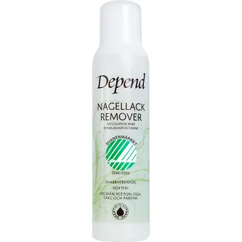 Nagellacksremover 100ml Depend.
