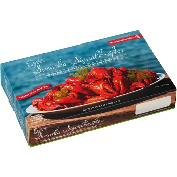 Kokta signalkräftor Fryst 500g Smålandskräftan.