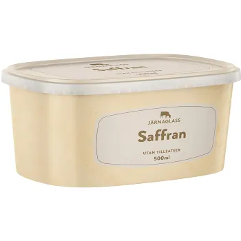 Glass Saffran 500ml Järnaglass.