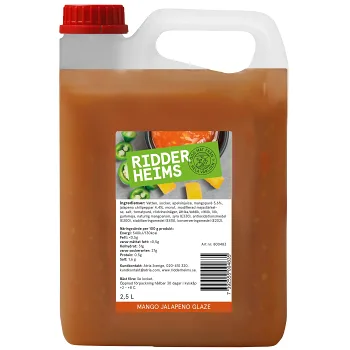 Glazee Mango Jalapeno 2,5l Ridderheims.