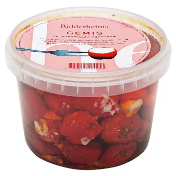 Peppadew Fetaostfyllda Gemis 1kg Ridderheims.