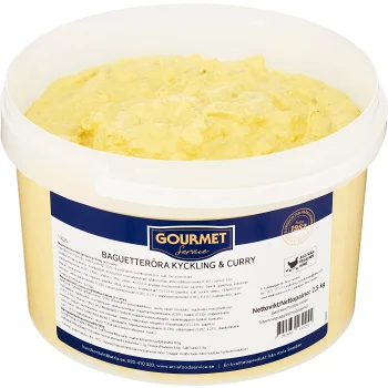 Baguetteröra Kyckling och Curry 2,5kg Gourmet Service.