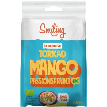 Mango Fusion EKO Fairtrade 65g Smiling.