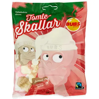 Tomteskallar 175g Bubs Godis.