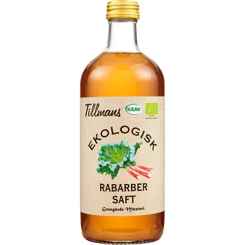 Rabarbersaft 0,5l KRAV Grangärde Musteri.
