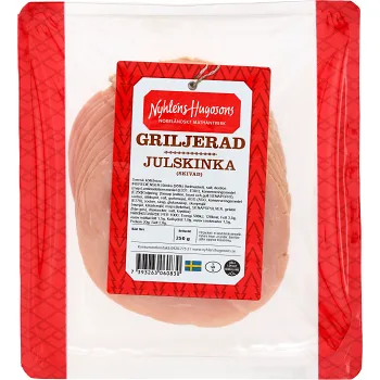 Julskinka Griljerad 250g Nyhléns Hugosons.