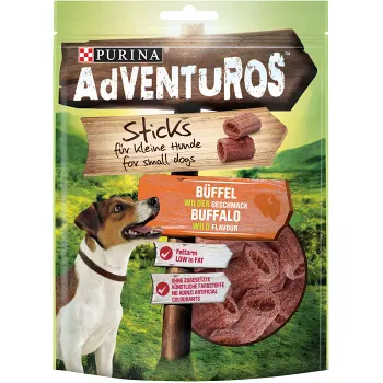 Hundtugg för små hundar Sticks Buffel 90g Purina.