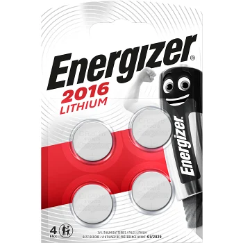 Knappcellsbatteri 2016 4-p Energizer.