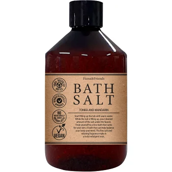 Badsalt 100% Recycled Tonka &amp; Mandarin 500ml Fiona &amp; Friends.