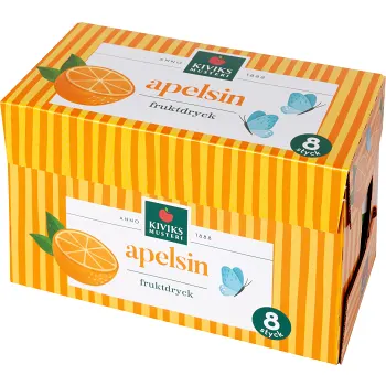 Fruktdryck Apelsin 8x25cl Kiviks Musteri.