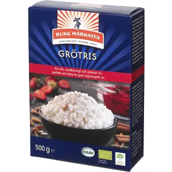 Grötris 500g KRAV Kung Markatta.