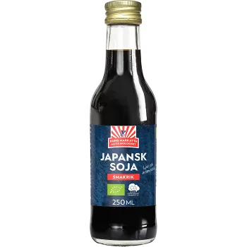 Soja Japansk Ekologisk 250ml Kung markatta.
