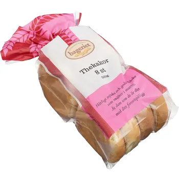Thekakor 8-pack 500g Bageriet Sjöstrands.