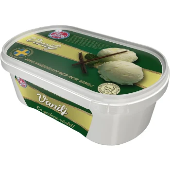 Gräddglass Vanilj 500ml Kling Glass.