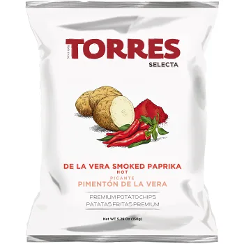 Chips Pimentón De La Vera ca 150g Torres.