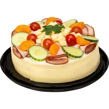 Smörgåstårta Skinka 1,2kg Nyhléns Hugosons.