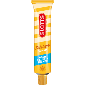 Senap Sötstark Tub 200g Slotts.