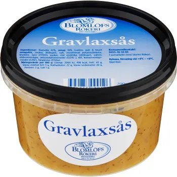 Gravlaxsås 200g Blomlöfs Rökeri.