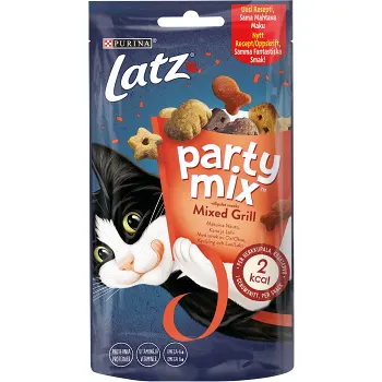 Kattgodis Party mix Mixed grill 60g Latz.